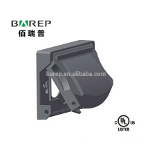 Placa de cubierta impermeable BAO-004 para receptáculo dúplex